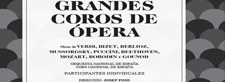 Grandes Coros de Ópera.