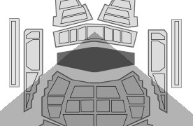 Gràfico con la distribución de las butacas.